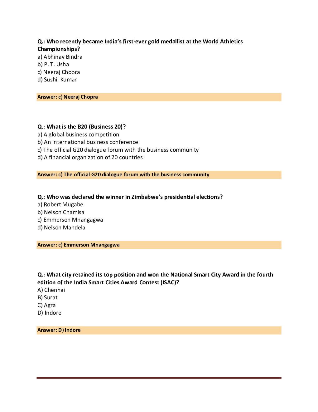 Current Affairs August  2023 - Page 5