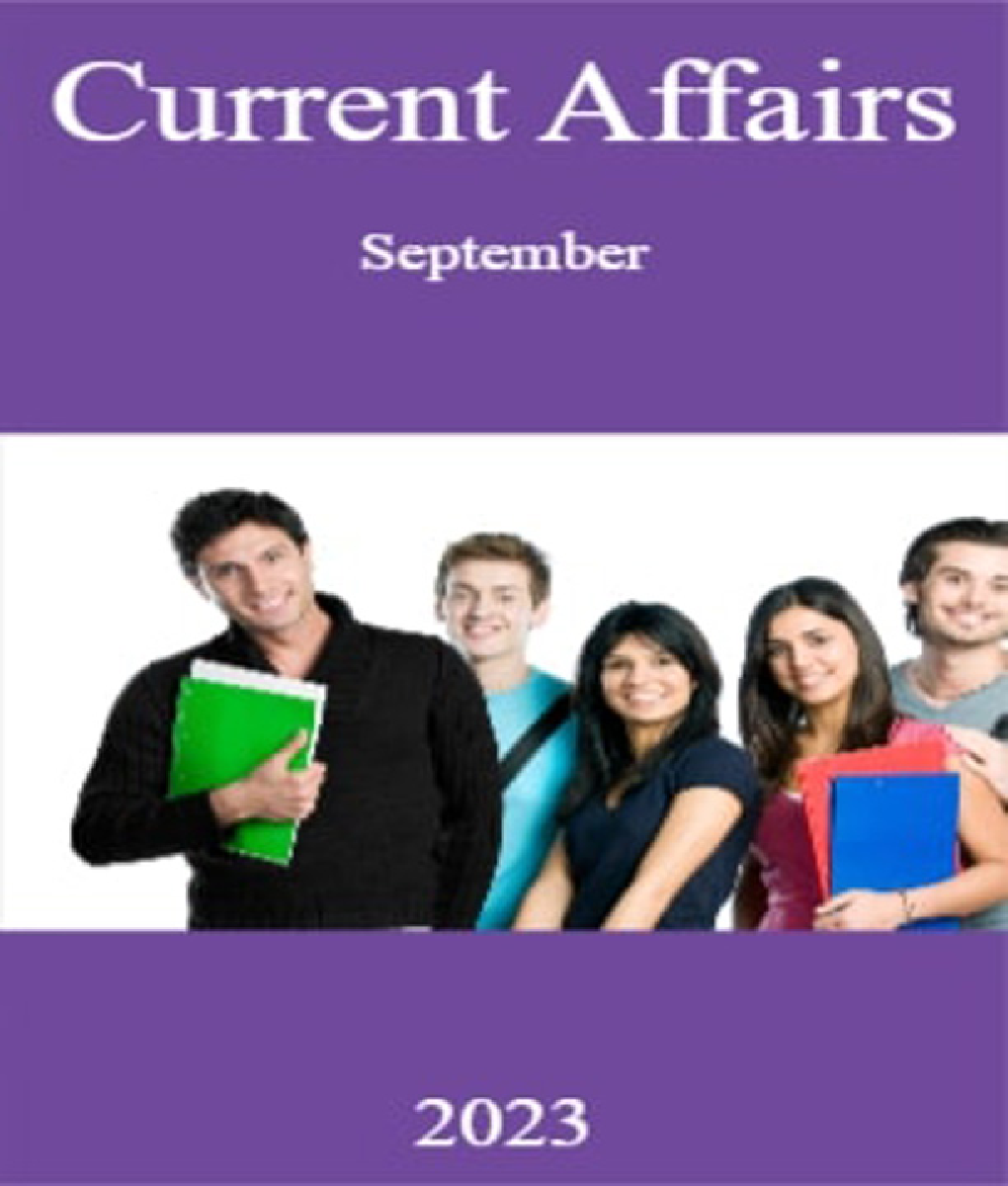 Current Affairs September  2023 - Page 1