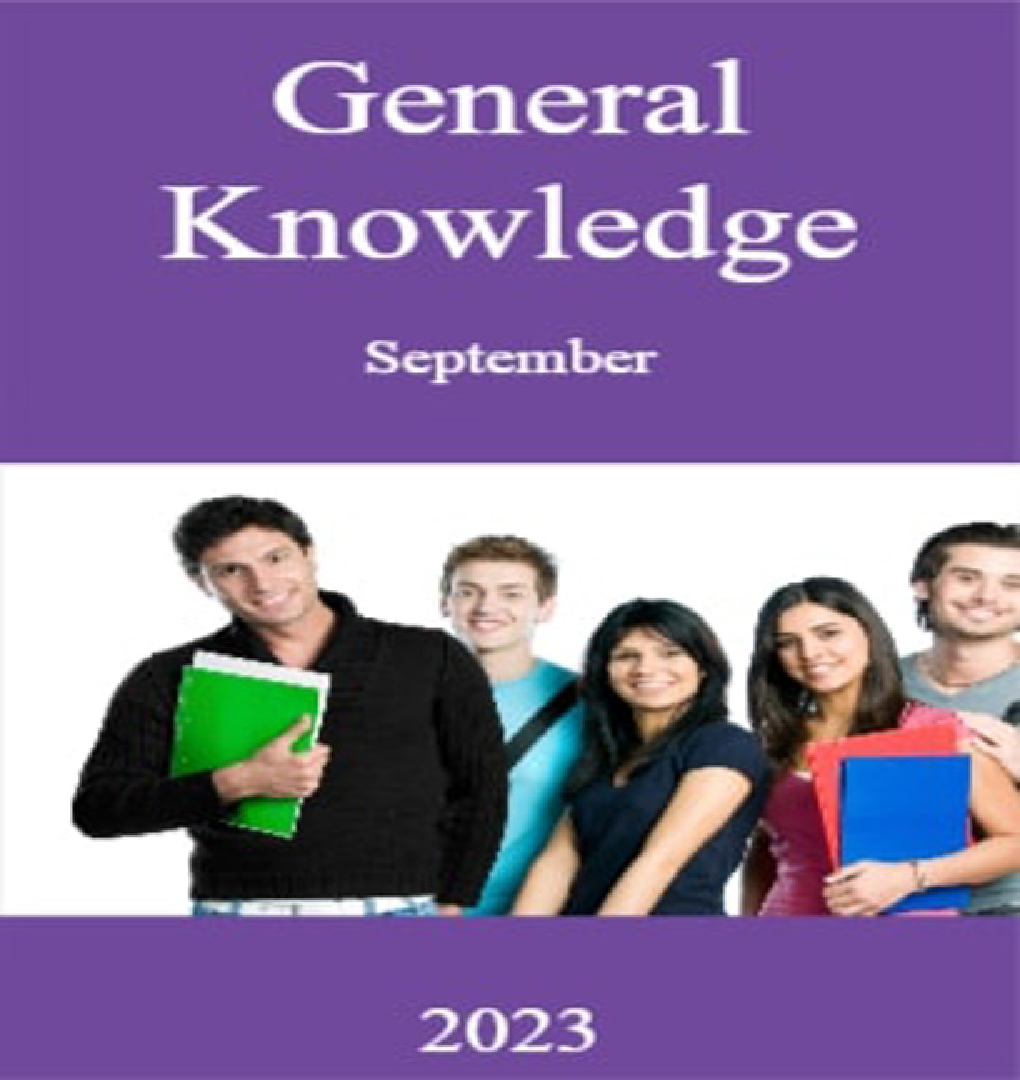 General Knowledge  September  2023  - Page 1