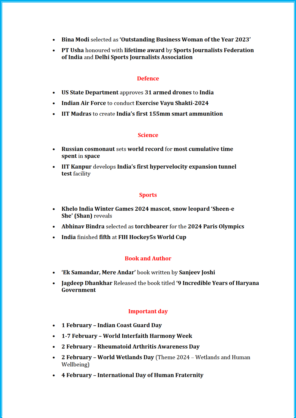 Current Affairs February  2024 - Page 5