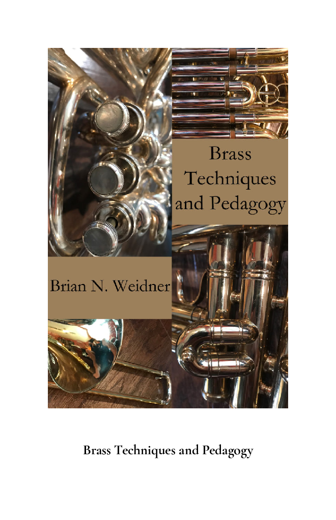 Brass Techniques and Pedagogy - Page 1