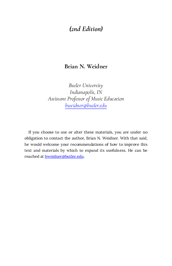 Brass Techniques and Pedagogy - Page 2