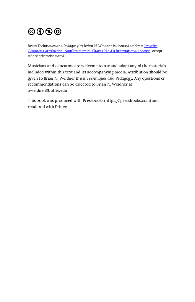 Brass Techniques and Pedagogy - Page 4