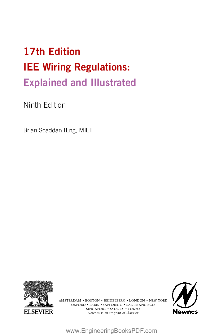 17th Edition Iee Wiring Regulations Explained And Illustrated Ninth Edition  - Page 4