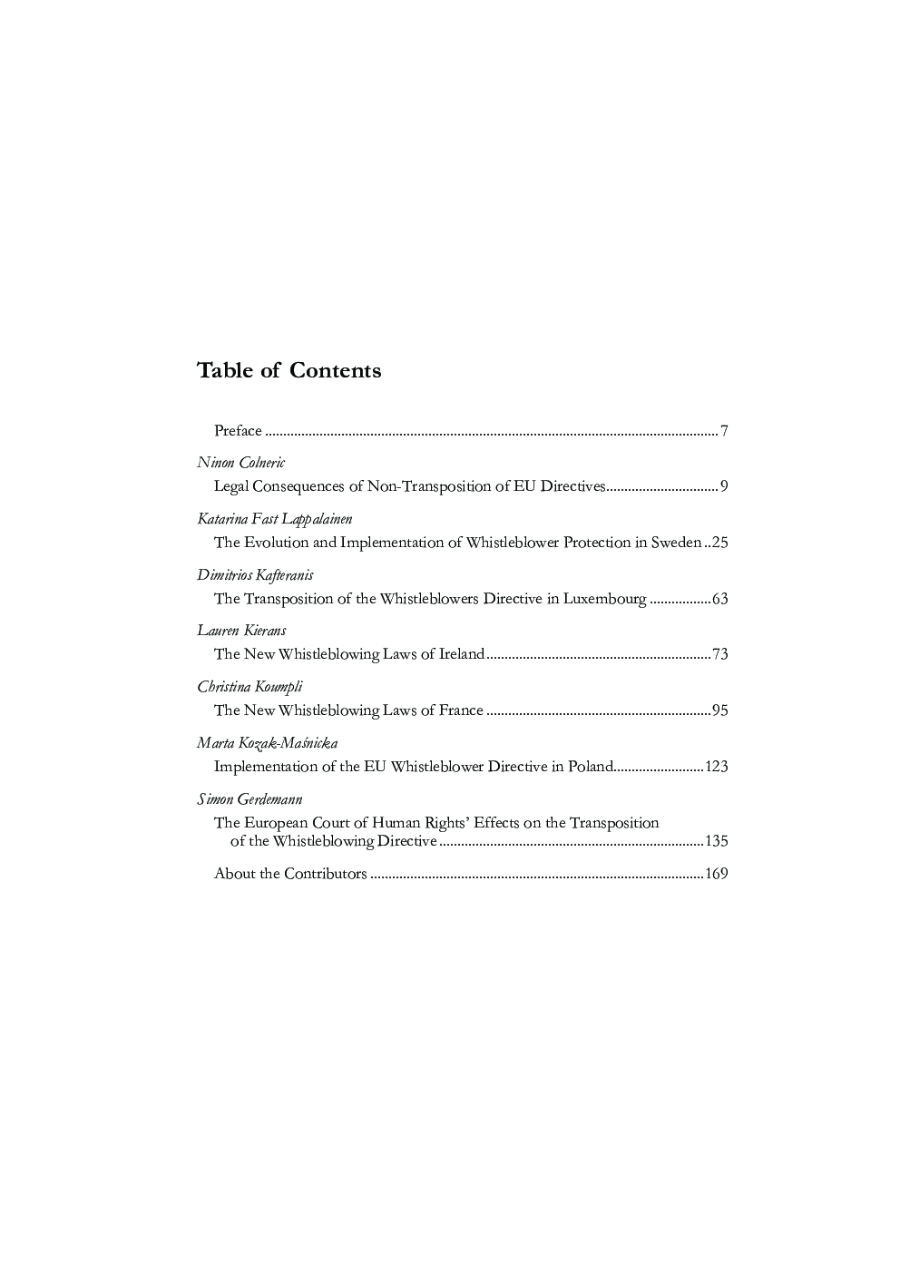 Europe's New Whistleblowing law - Page 3