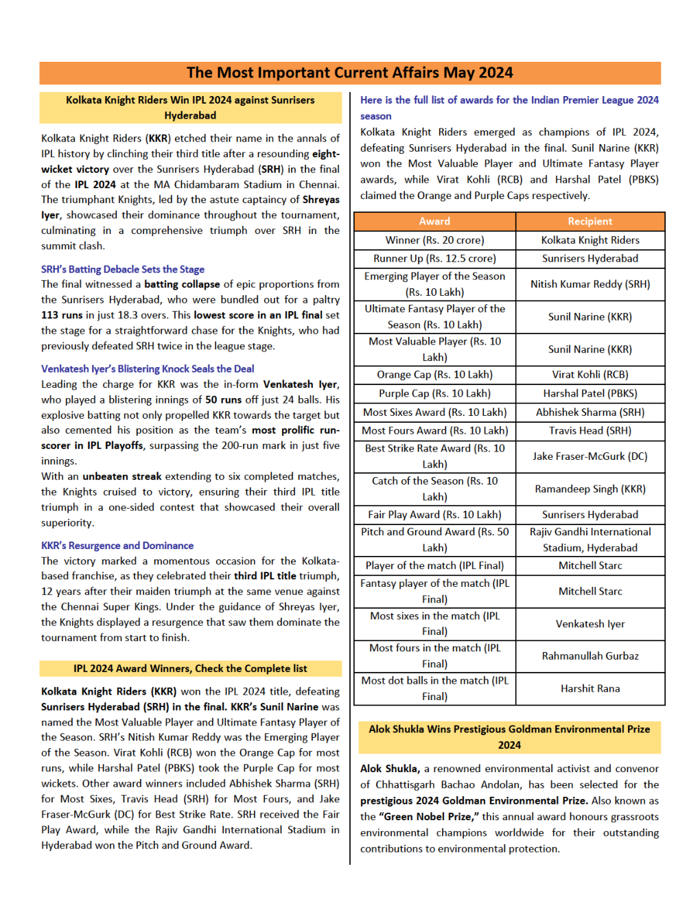 Current Affairs May 2024 - Page 2