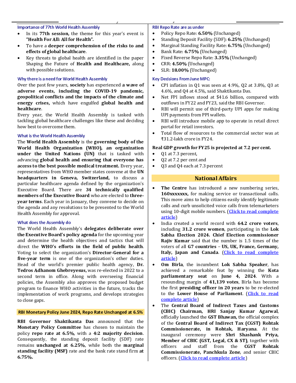 Current Affairs June 2024 - Page 3