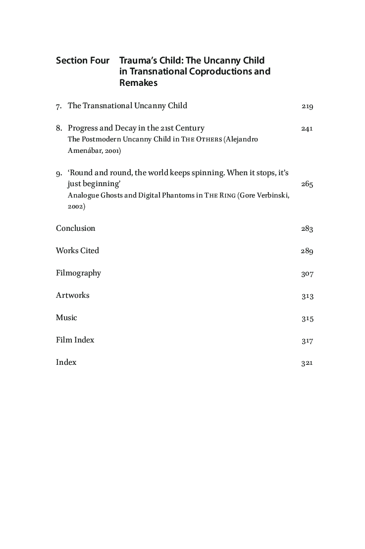 The Uncanny Child in Transnational Cinema - Page 4