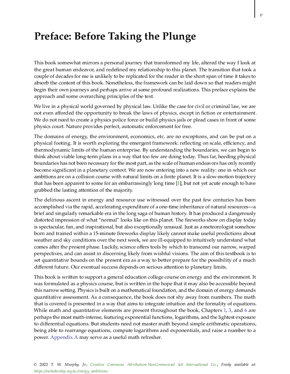 Energy and Human Ambitions on a Finite Planet - Page 4
