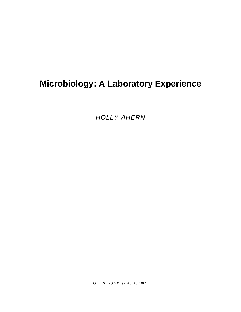Microbiology A Laboratory Experience - Page 2
