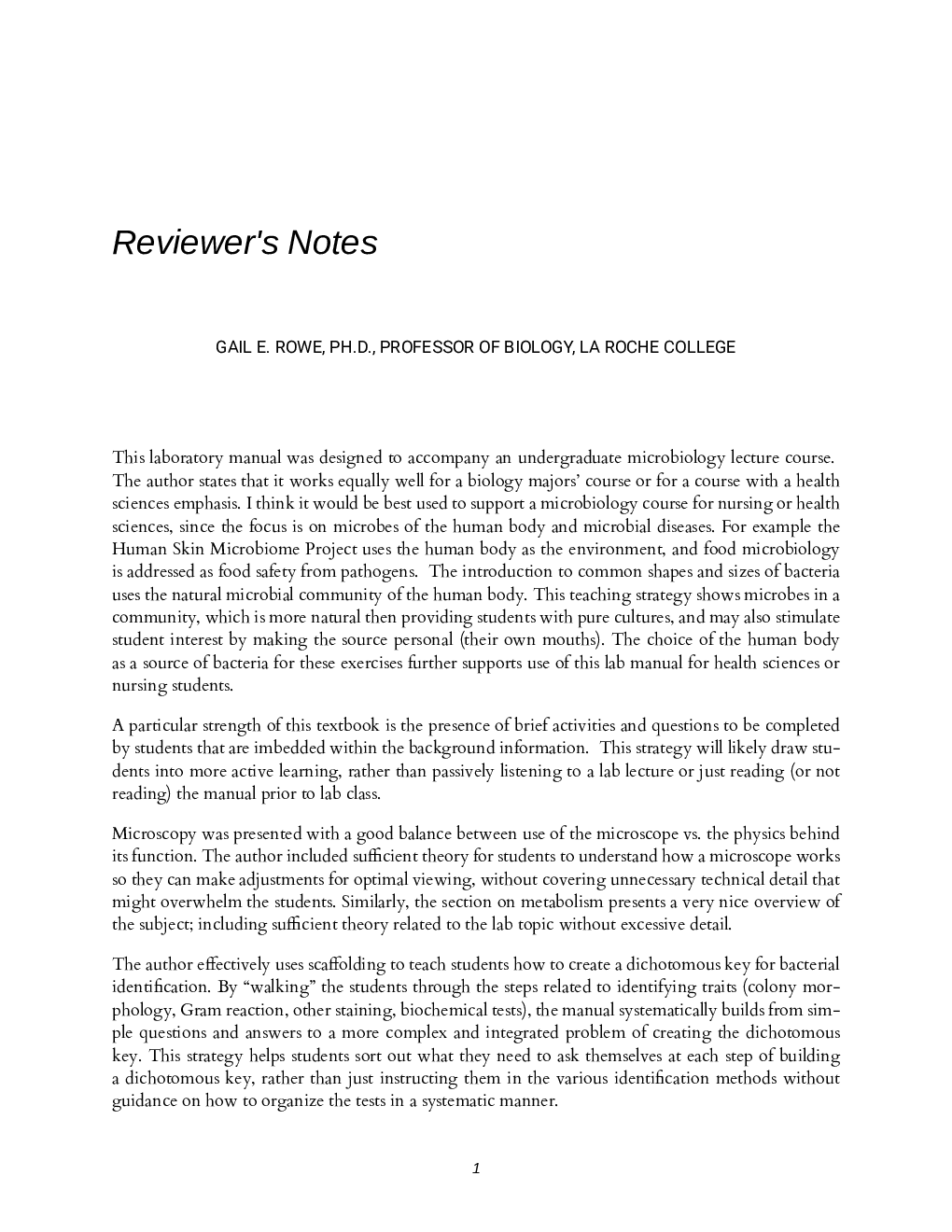 Microbiology A Laboratory Experience - Page 4