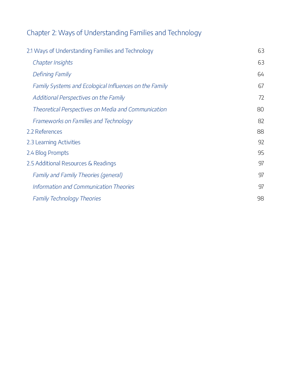 Critical Perspectives on Technology and the Family - Page 3