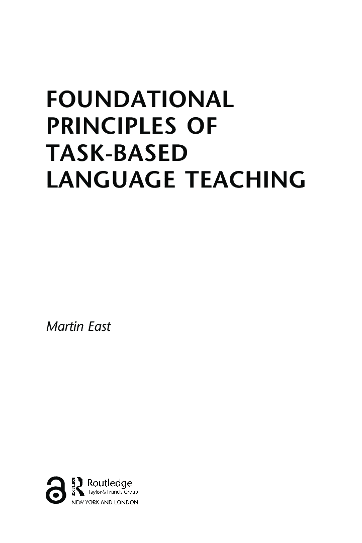 Foundational Principles of Task-Based Language Teaching - Page 2