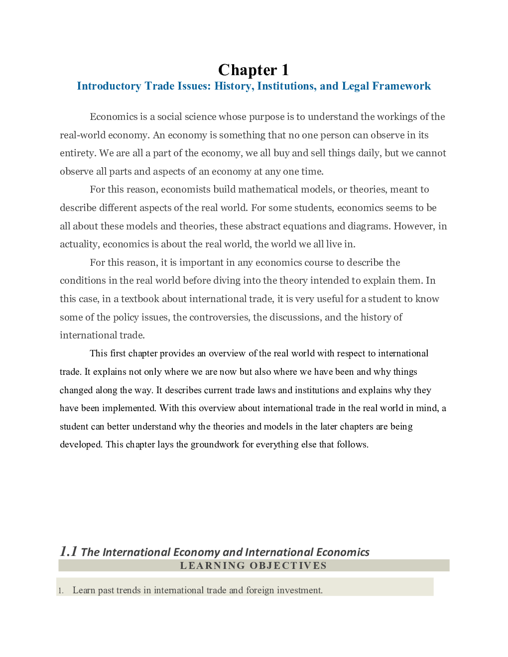 International Trade Theory and Policy - Page 3