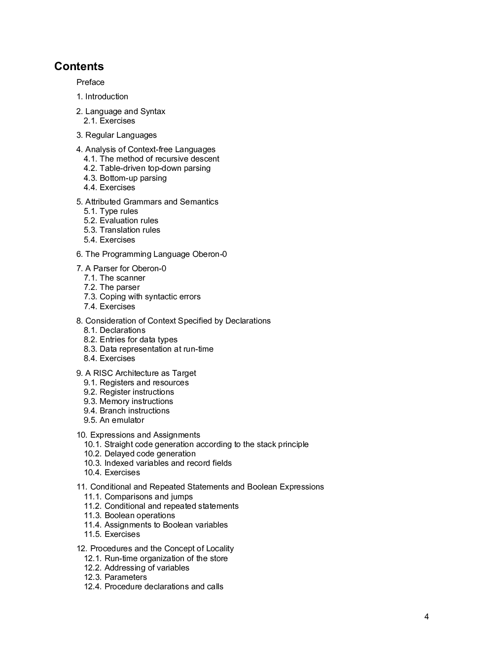 Compiler Construction - Page 4