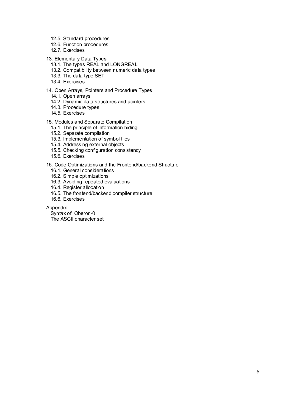 Compiler Construction - Page 5