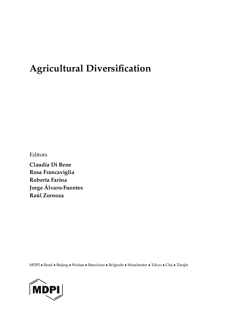 Agricultural Diversification - Page 3