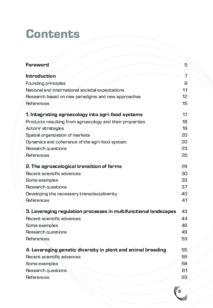 Agroecology research for the transition of agri foods system and territories - Page 3