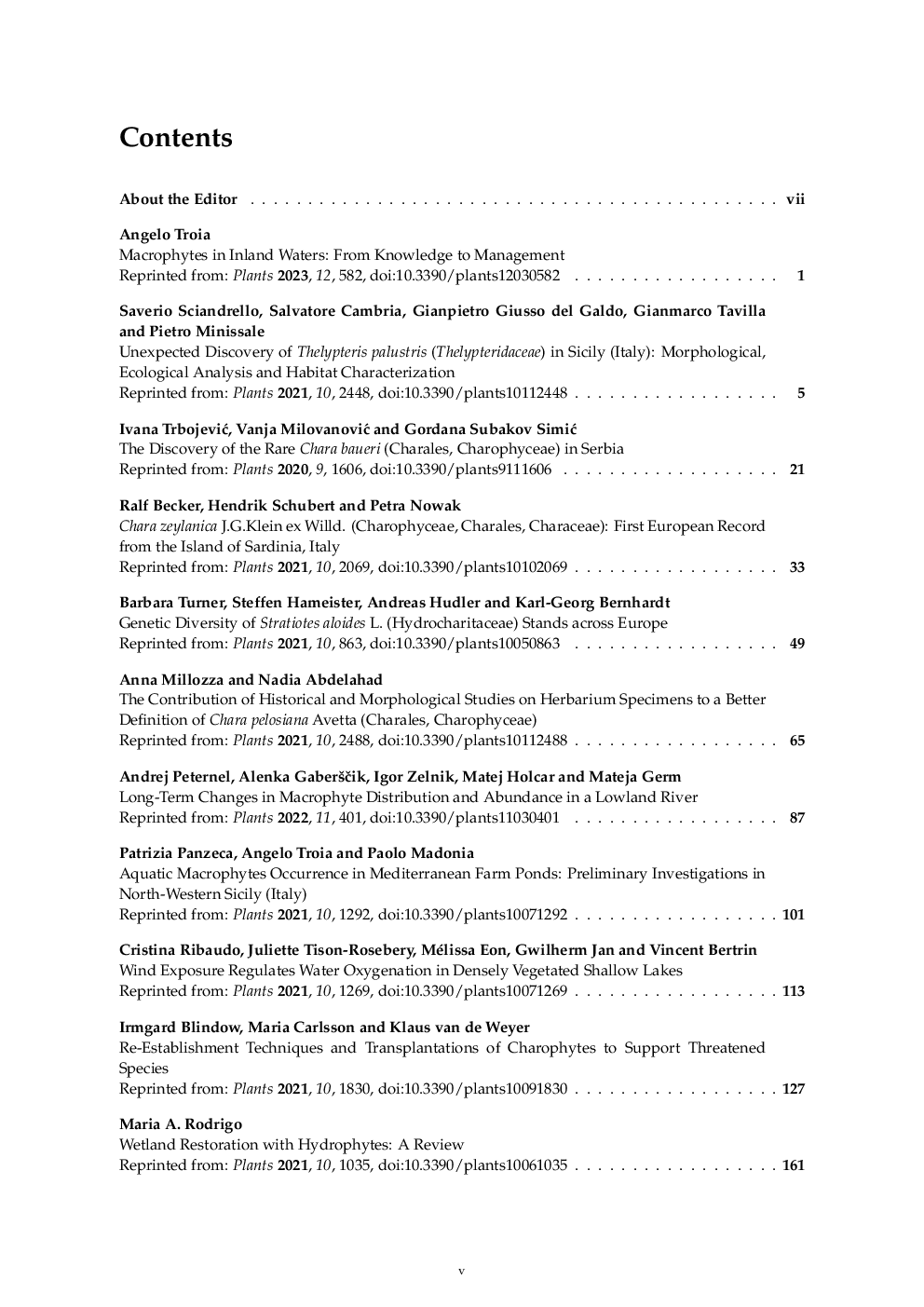 Macrophytes in Inland Waters - Page 4