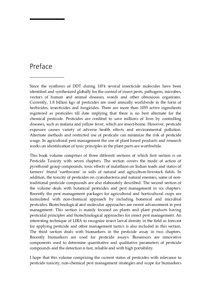 Pesticides Advaces in Chemical And Botanical Pesticides - Page 5