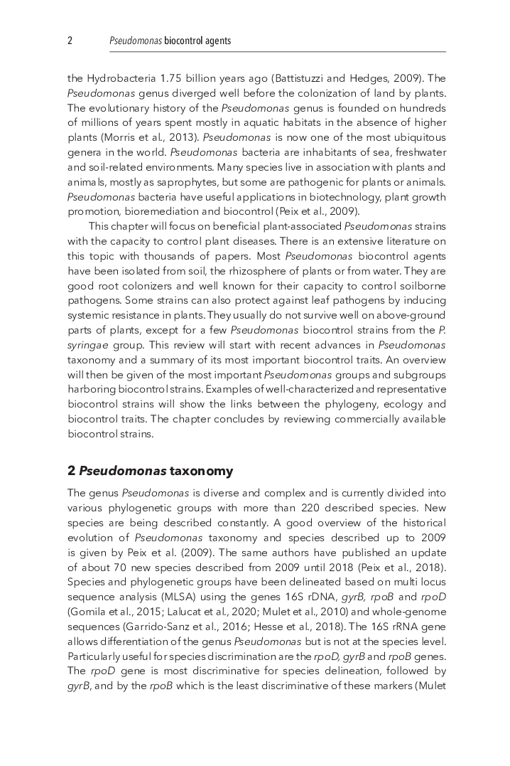 The Use Of Pseudomonas Spp. As Bacterial Biocontrol Agents To Control Plant Diseases - Page 3