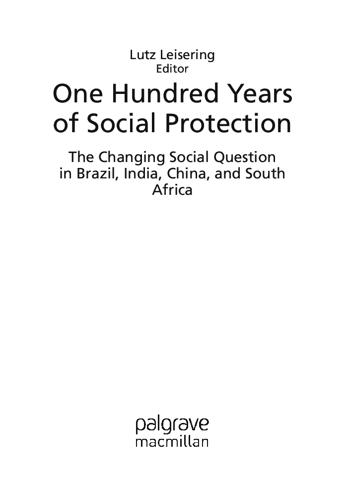 One Hundred Years of Social Protection - Page 2