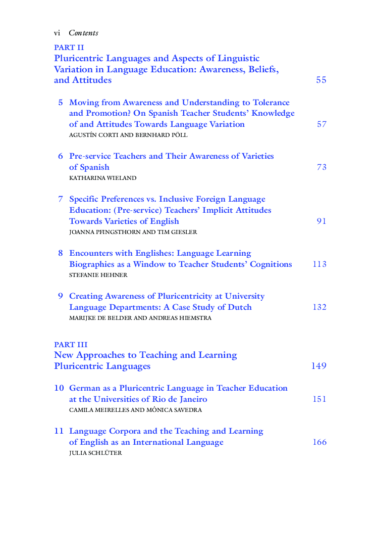 Pluricentric Languages and Language Education - Page 4