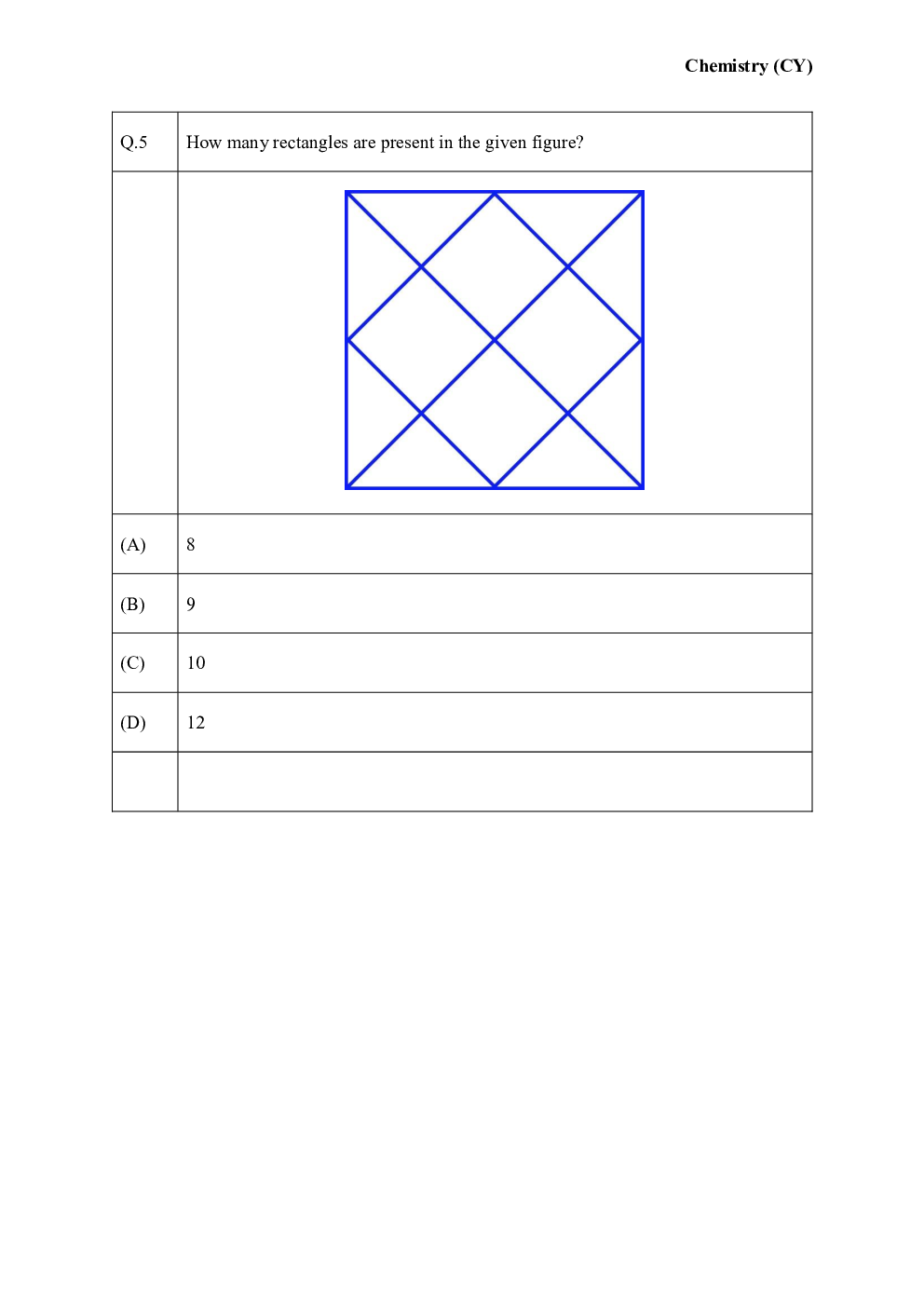 GATE Chemistry Question Paper with Solution 2023 - Page 4