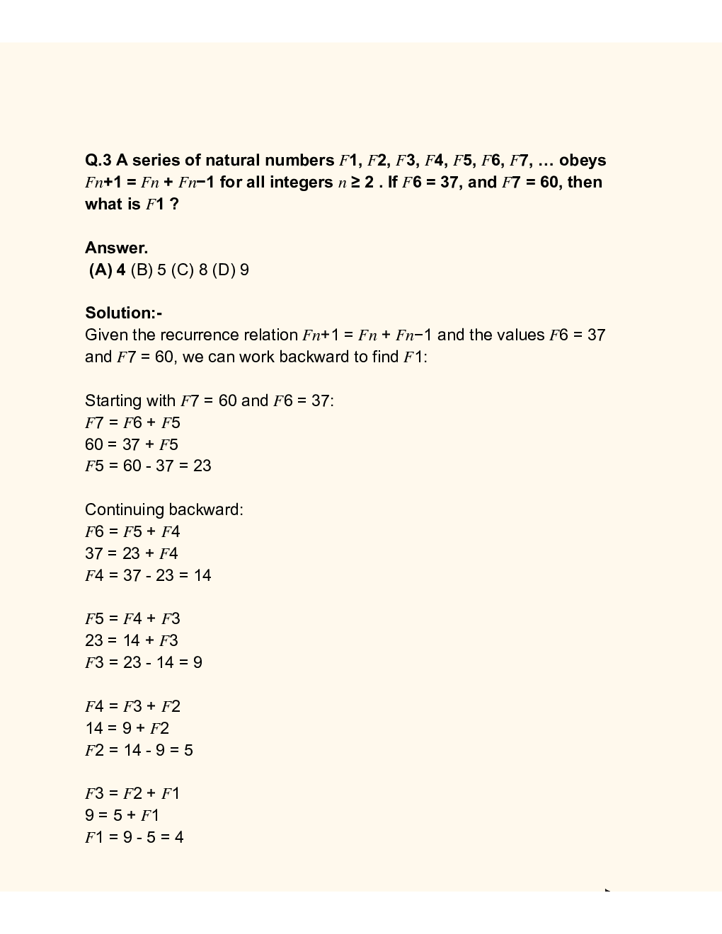 GATE Computer Science Question Paper with Solution 2023 - Page 3