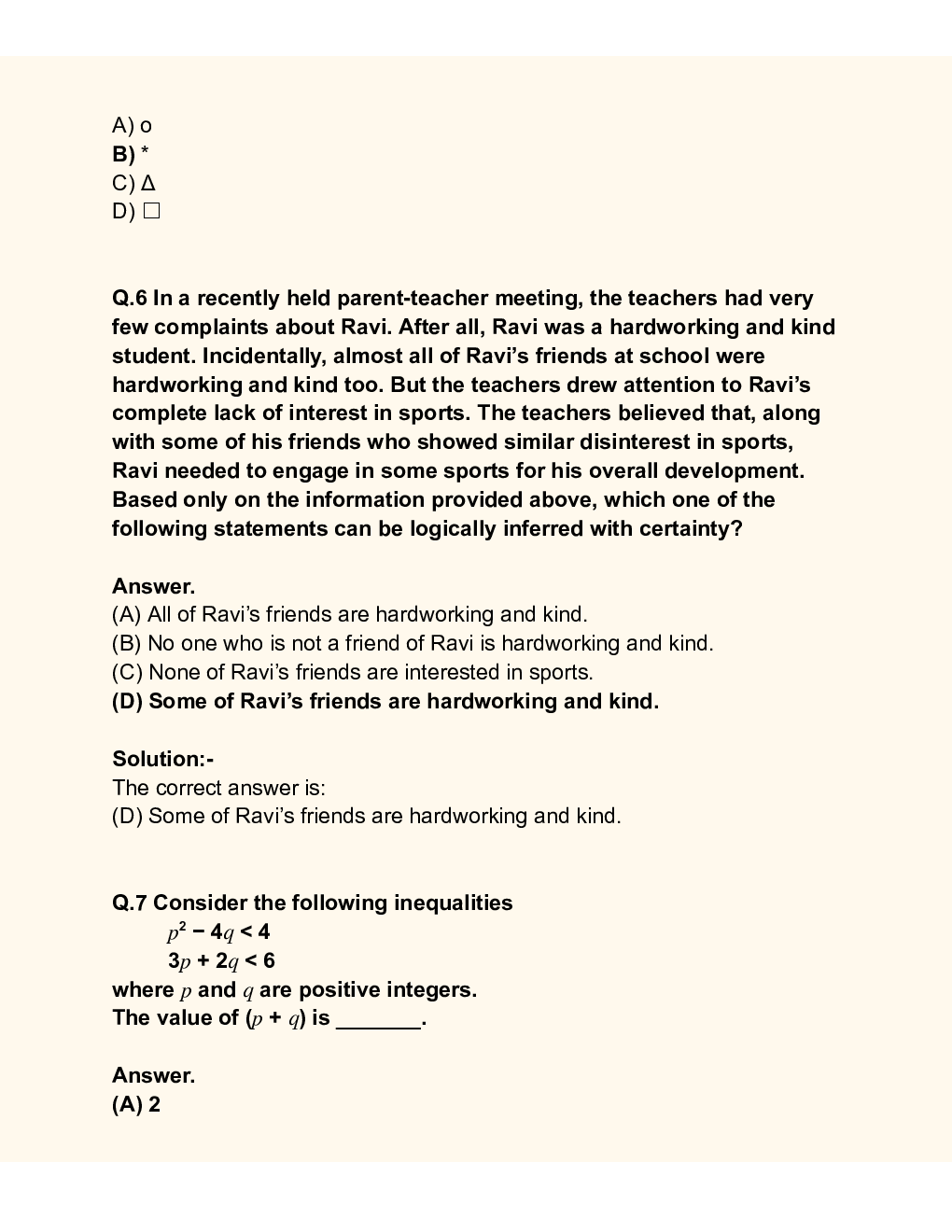 GATE Mechanical Engineering Question Paper with Solution 2023 - Page 4