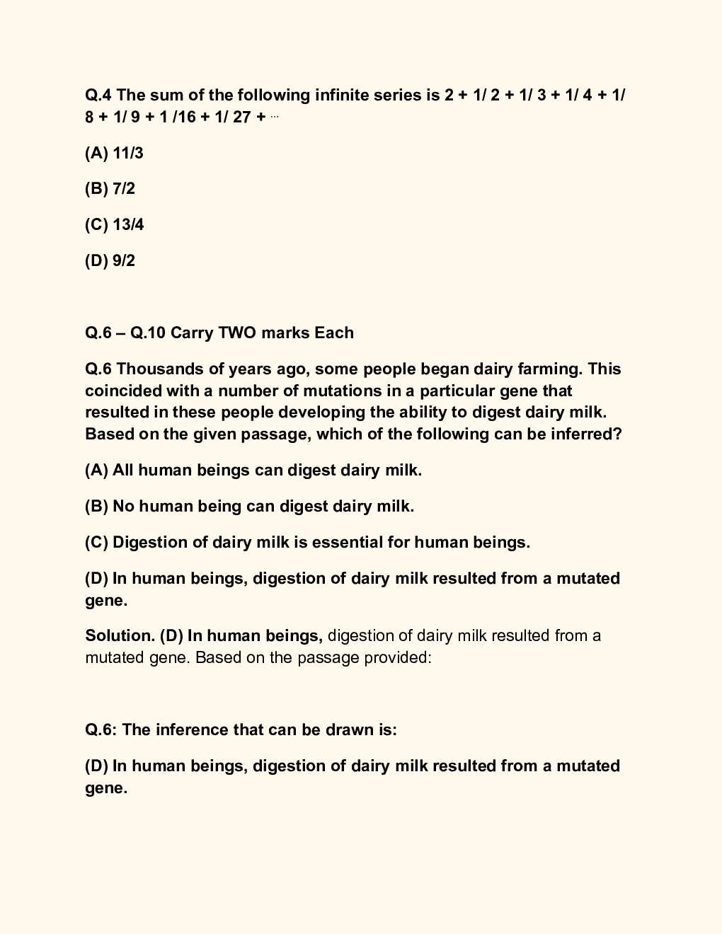 GATE Architechture Question Paper with Solution 2024 - Page 3