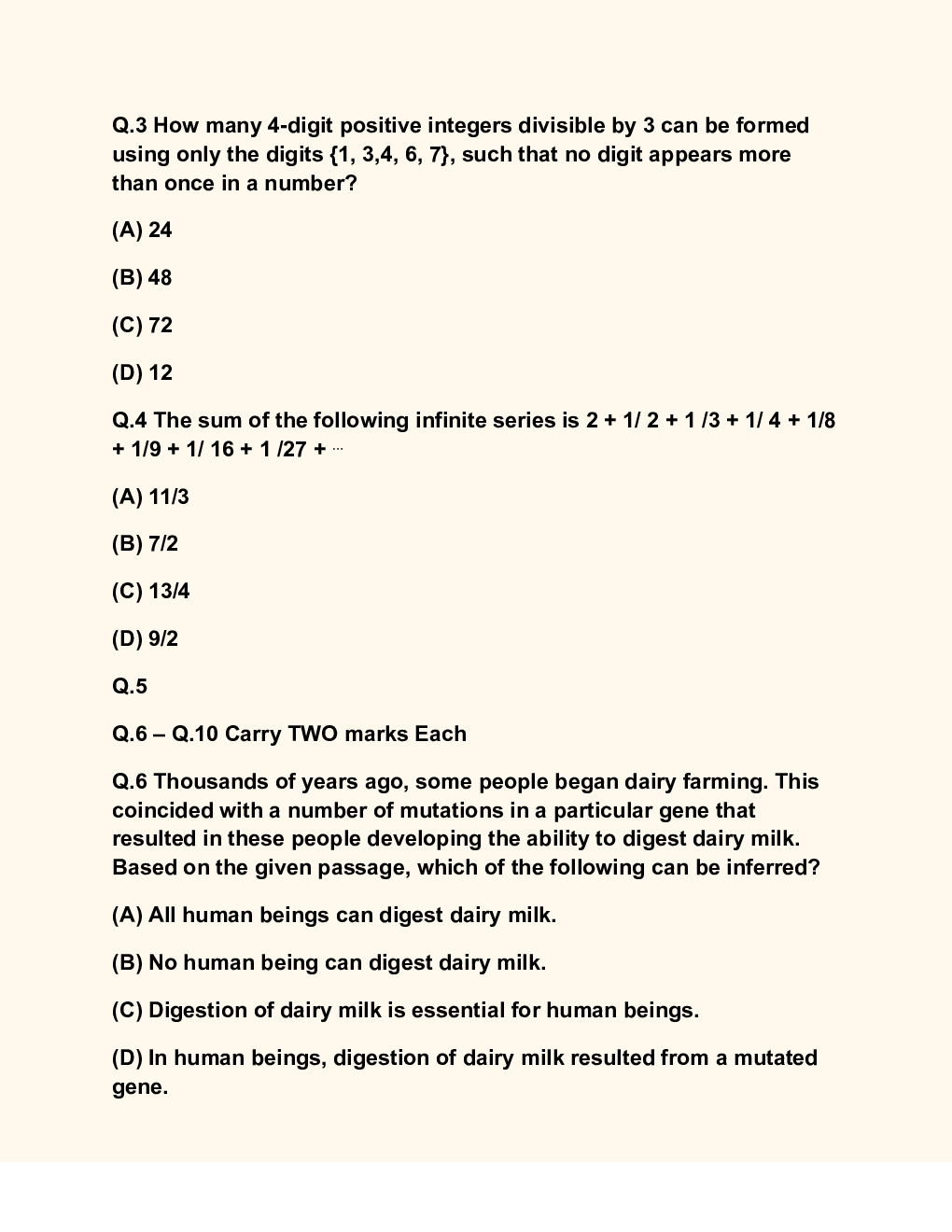 GATE 2024 Data Science and Artificial Intelligence Solutions - Page 3