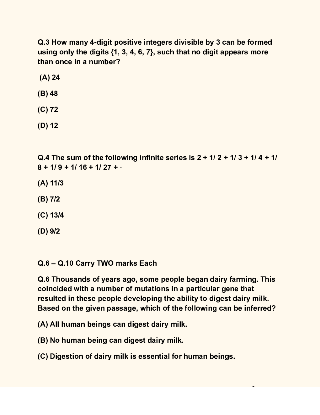 GATE 2024 Environmental Science and Engineering ES Solutions - Page 3