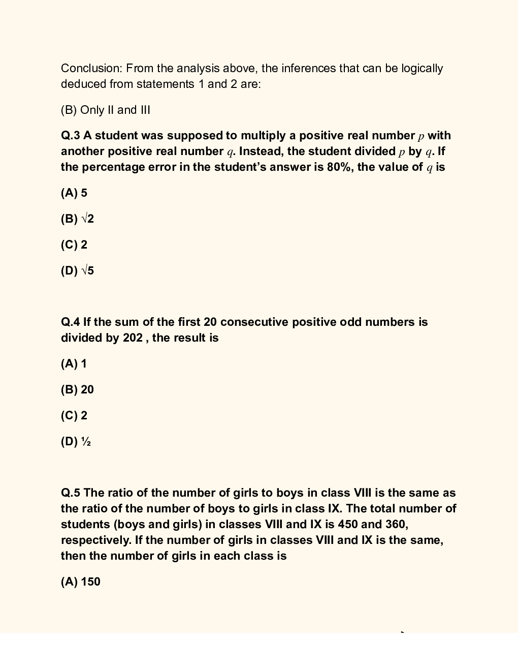 GATE 2024 Instrumentation Engineering Solutions - Page 4