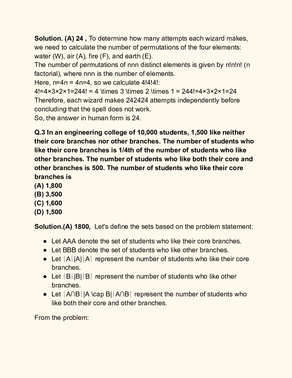 GATE CSE 2024 set 2 Solution - Page 3