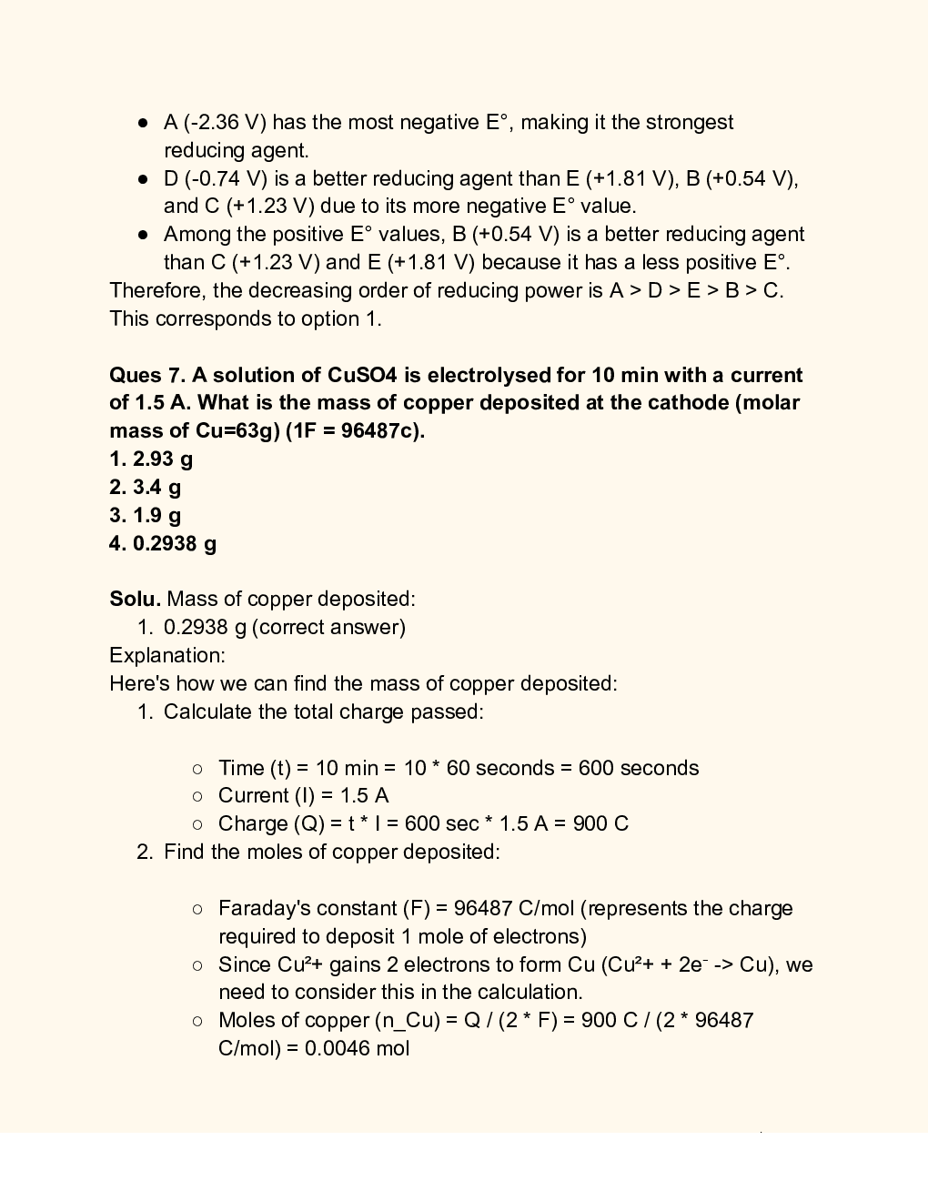 CUET 2023 Biology Solution - Page 5