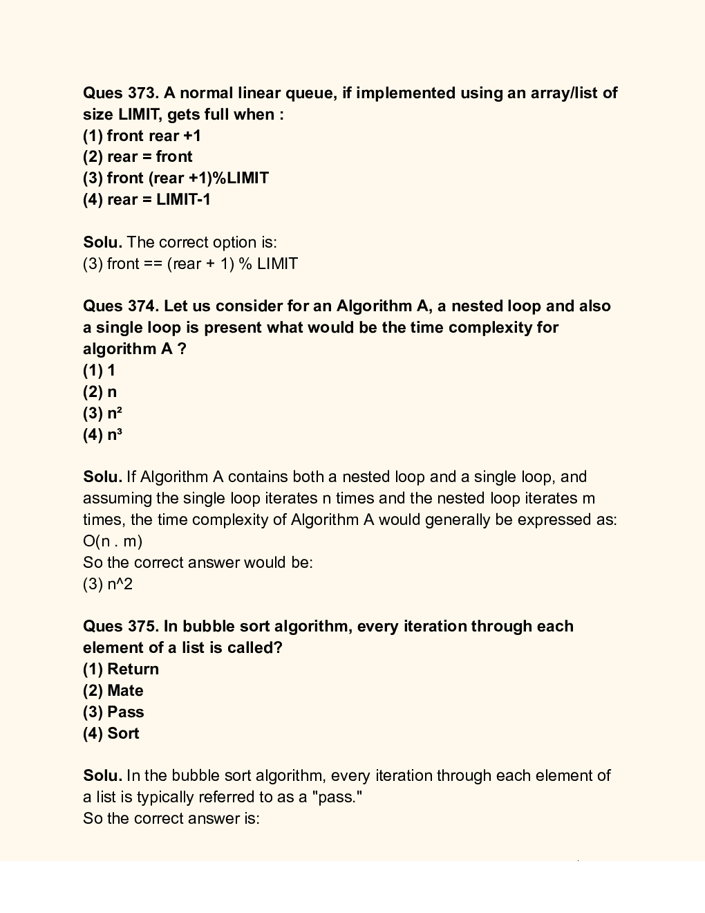 CUET Business Studies  Solution  2023 - Page 5