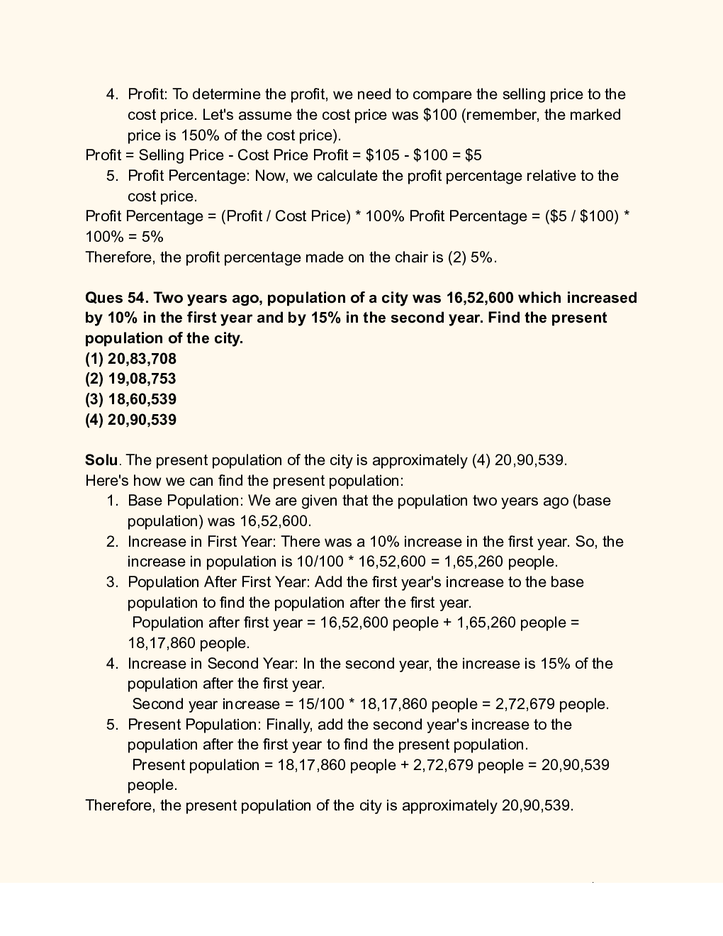 CUET Economics  Solution  2023 - Page 4