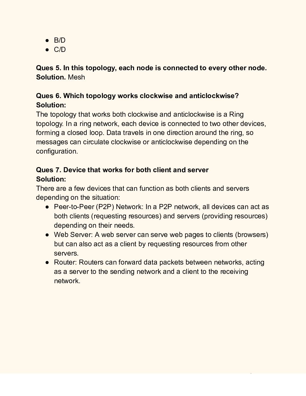 CUET 2024 Computer Science Solution - Page 3