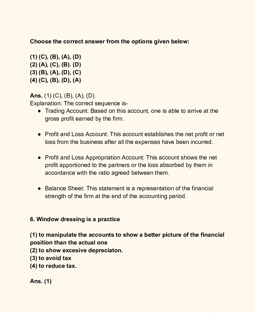 CUET Accountancy Solution Set B - Page 3