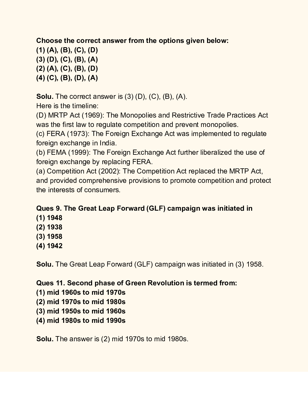 CUET Economics Solutions SET C - Page 5