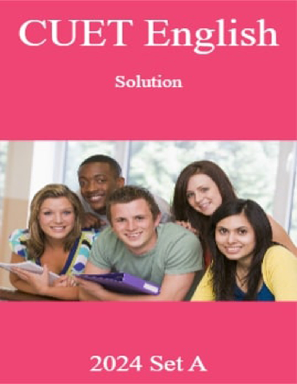 CUET English Solution Set A - Page 1