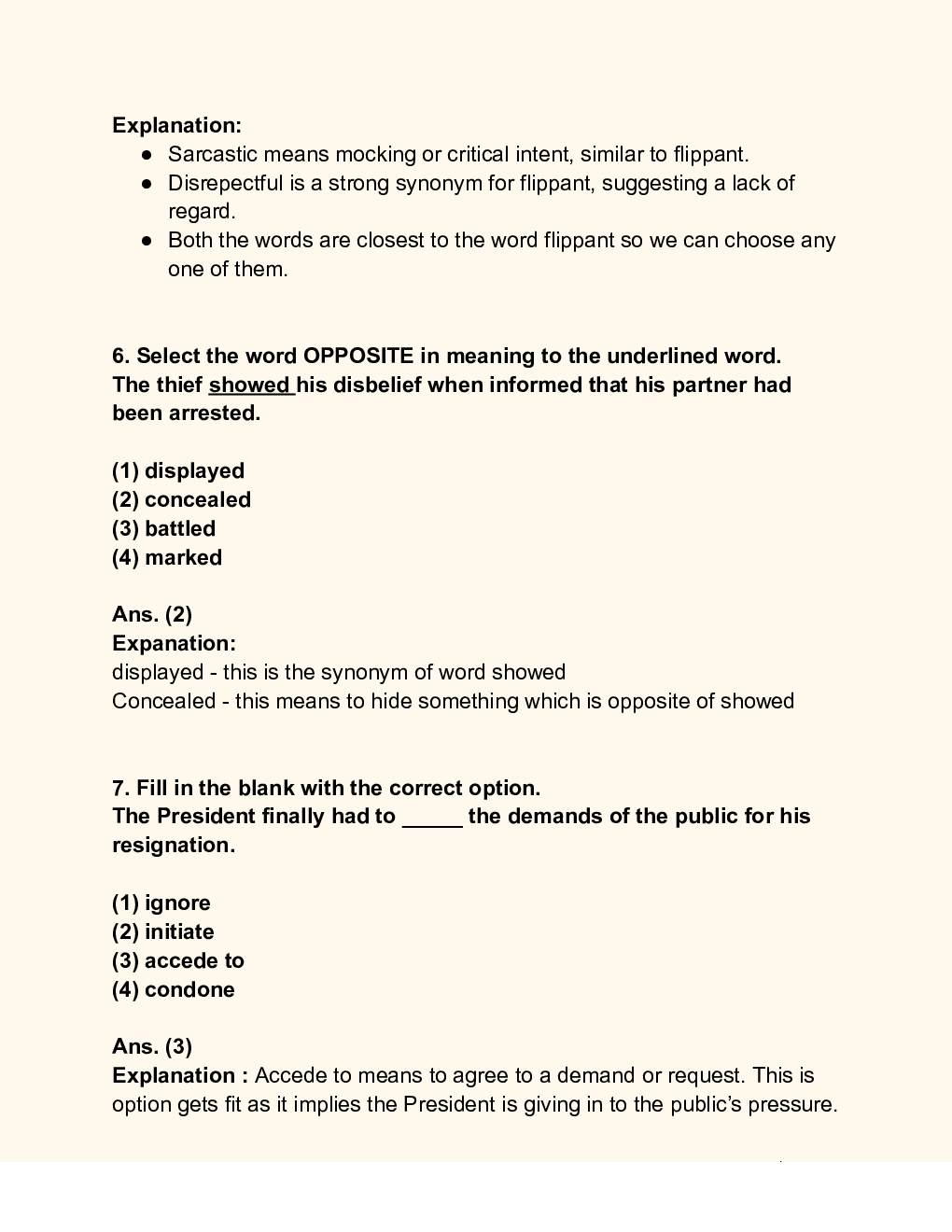 CUET English Solution Set A - Page 4