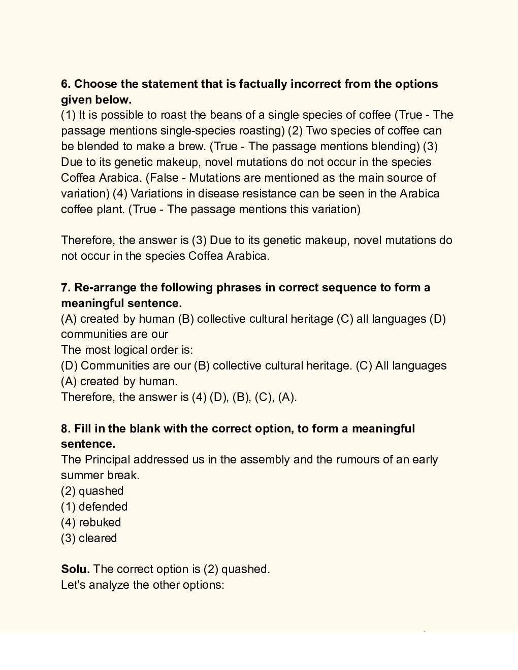 CUET English Solution SET B - Page 4