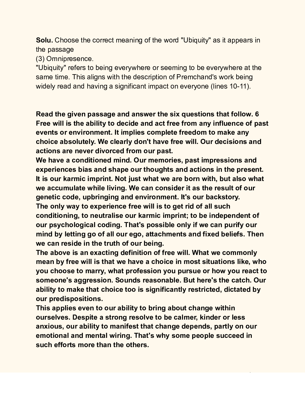 CUET English Solution SET C - Page 5