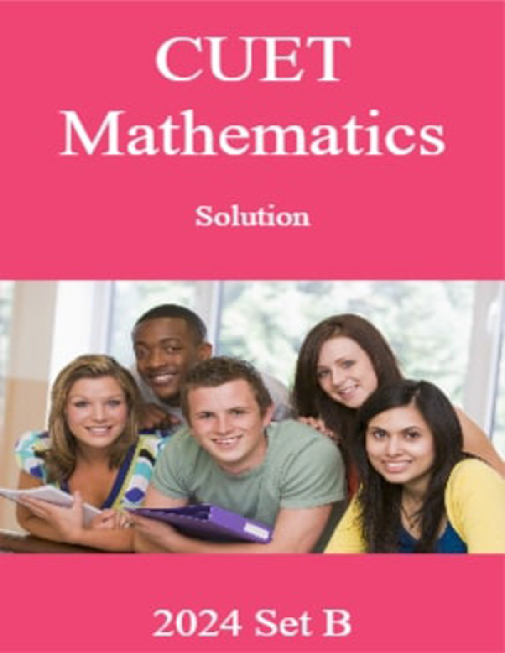 CUET Mathematics Solution 2024 SET B - Page 1