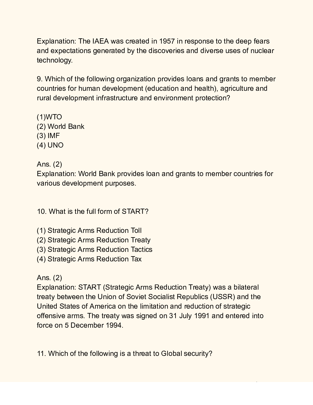CUET Political Science Solution Set B - Page 5