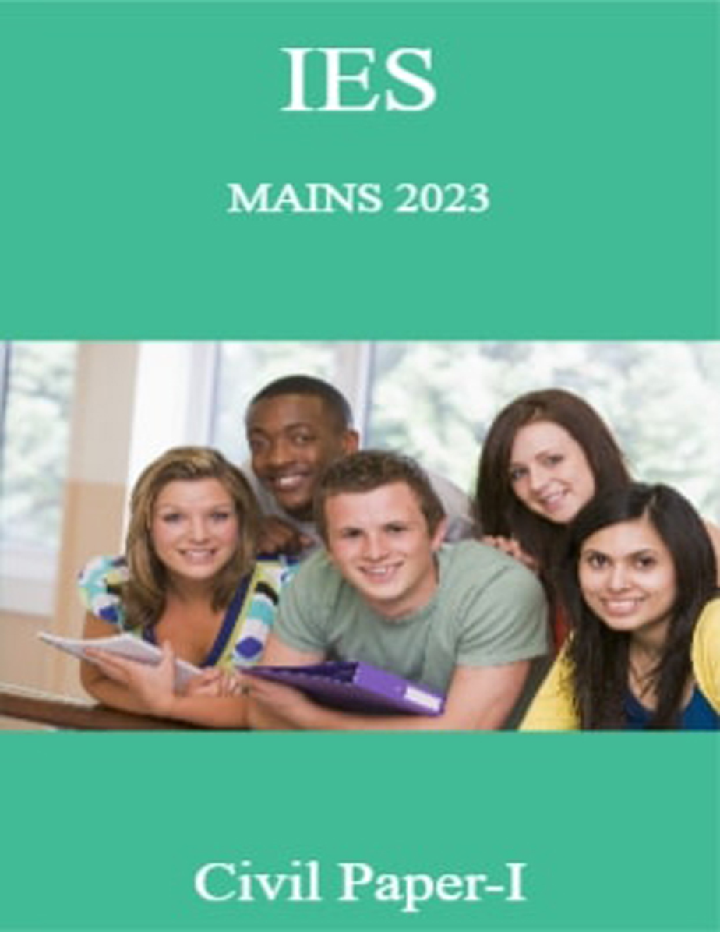 IES MAINS 2023  Civil Paper-I  - Page 1