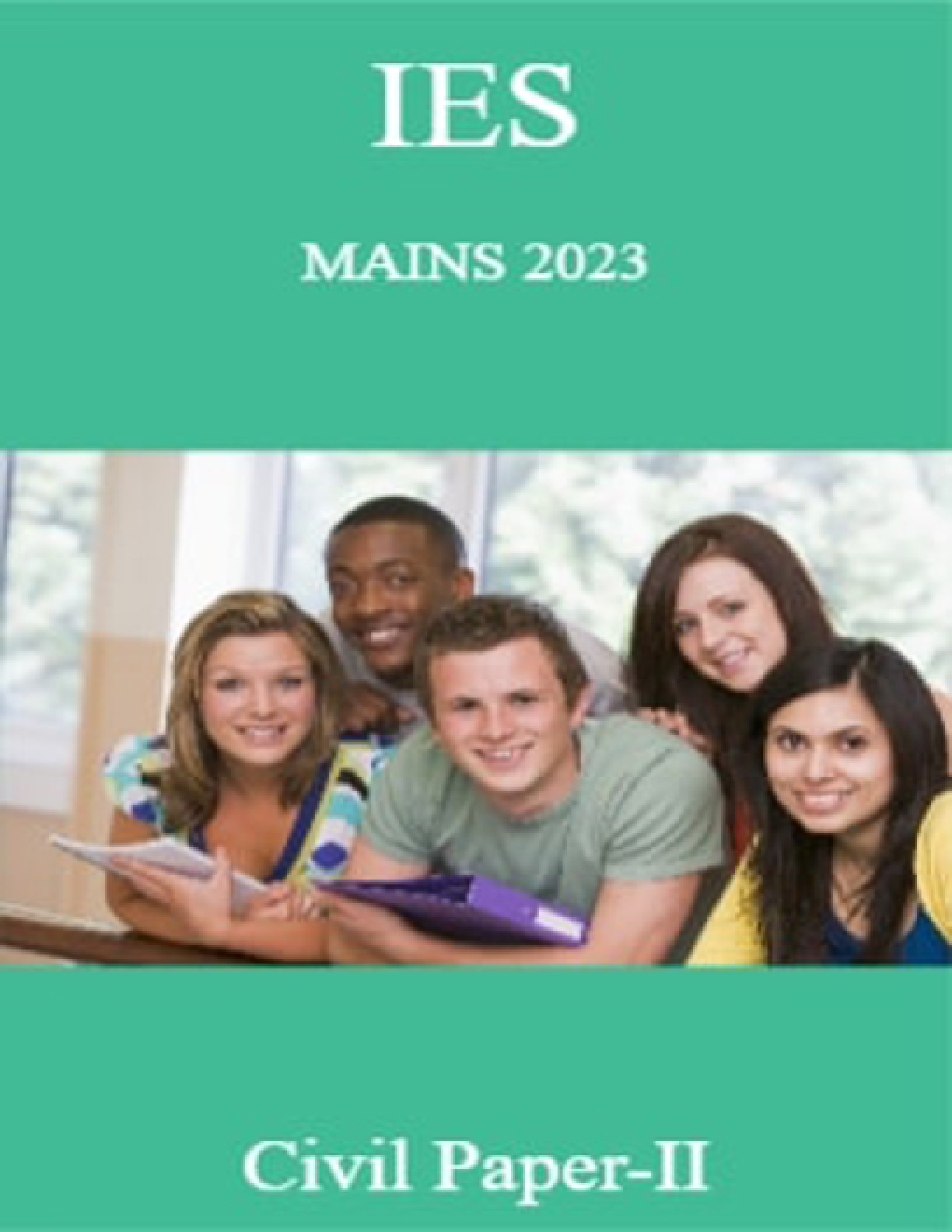 IES MAINS 2023  Civil Paper-II  - Page 1