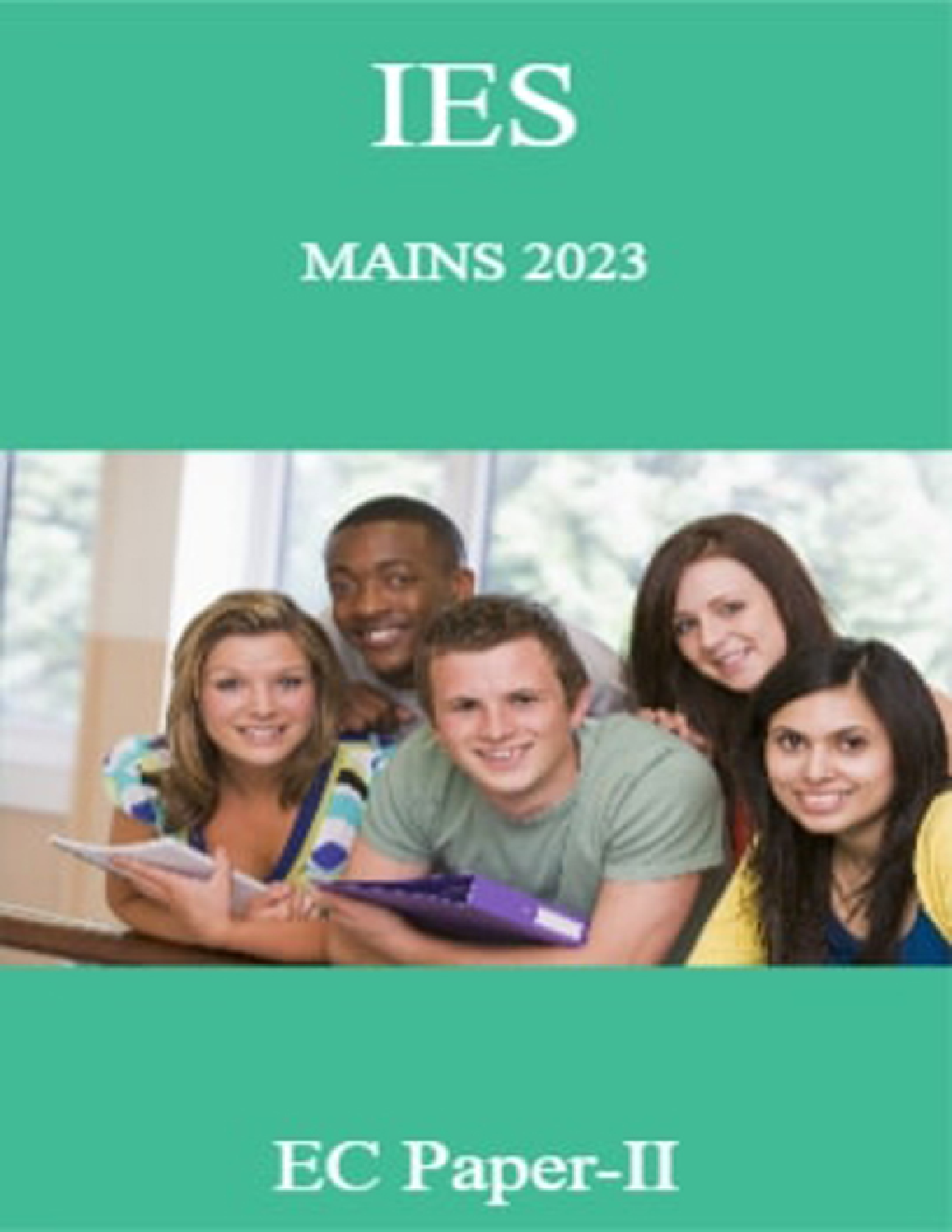 IES MAINS 2023  EC Paper-II  - Page 1